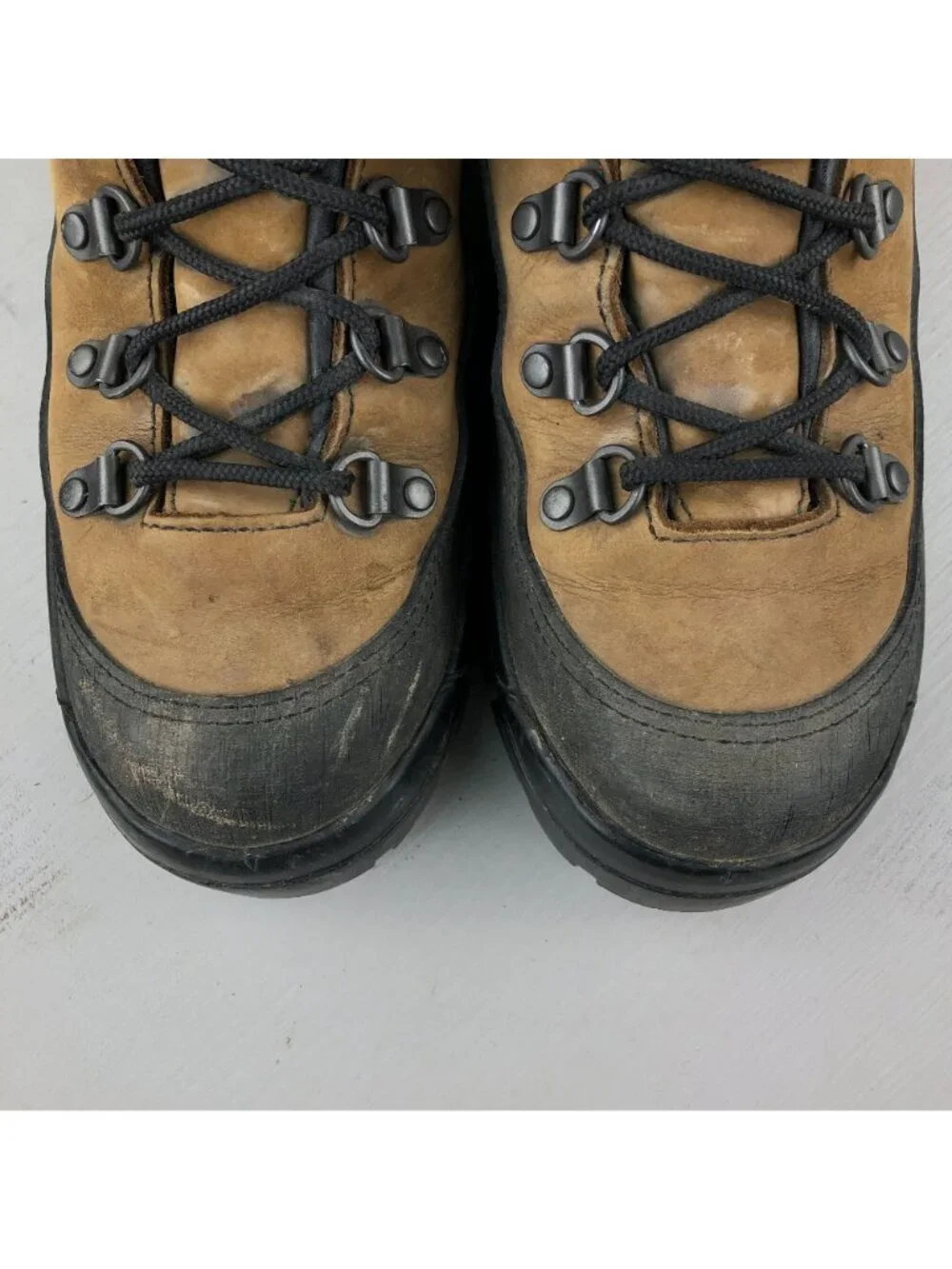Danner Men's Size 7 Combat Hiker Brown Leather Military Lace-Up Boots Portland